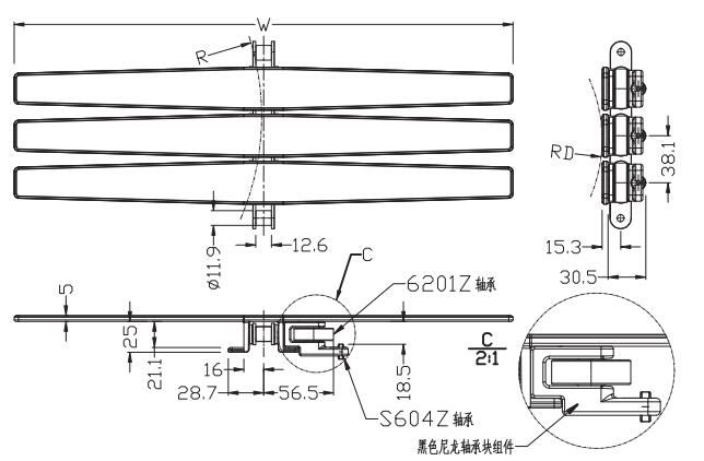 Ast1873TG-K1600 Spiral Belt